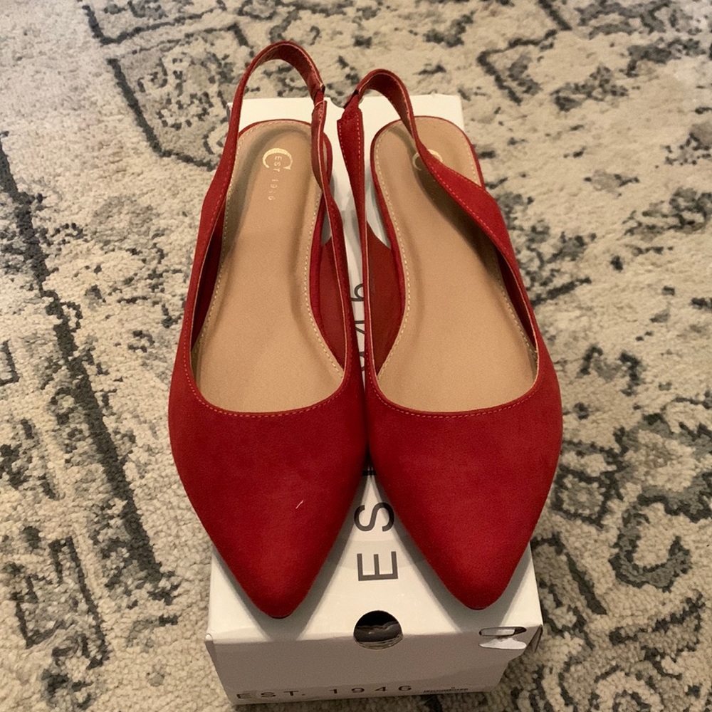 Womens mule slingback